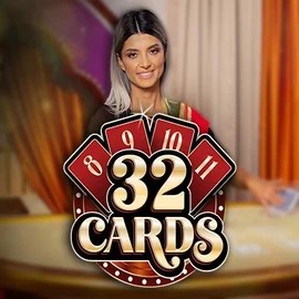 32 Cards by Ezugi, showcased at spins-dog.nl – game logo
