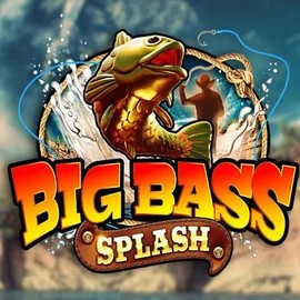 Big Bass Splash slot logo by Pragmatic Play at SpinDog Casino