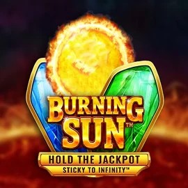 Burning Sun logo by Wazdan SpinDog Casino