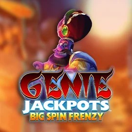 Genie Jackpots: Big Spin Frenzy logo by Blueprint Gaming SpinDog Casino