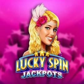 Lucky Spin Jackpots casino game by Novomatic – featured logo at SpinDog Casino