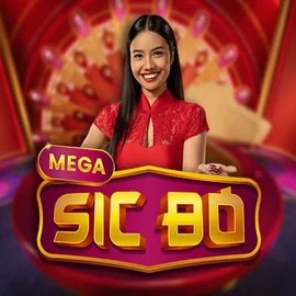 Mega Sic Bo logo by Pragmatic Play at SpinDog Casino