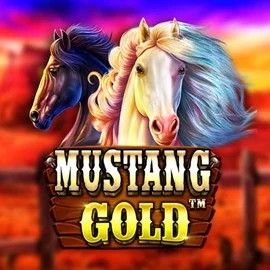 Mustang Gold game by Pragmatic Play – logo hosted on SpinDog Casino
