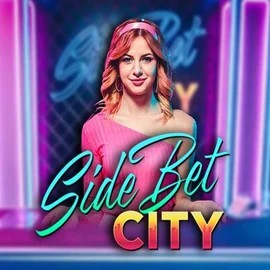 Side Bet City game by Evolution – logo hosted on SpinDog Casino