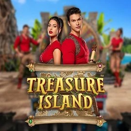 Treasure Island online game logo by Pragmatic Play on spins-dog.nl