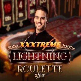 XXXtreme Lightning Roulette game by Evolution – logo hosted on SpinDog Casino